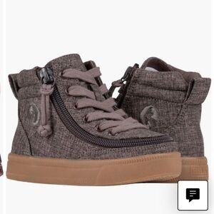 BILLY Footwear high top zipper sneakers size 8